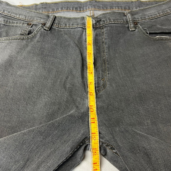 Levi's 569 Loose Straight Y2K‎ Baggie Jeans Gray Wash Denim Pants Men's W38 L34 - Picture 7 of 10